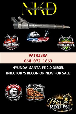 HYUNDAI SANTA-FE -RELIABLE DIESEL INJECTORS FOR SALE 