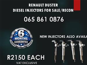 RENAULT DUSTER DIESEL INJECTORS FOR SALE NATIONWIDE