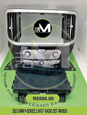 RADIO SET- GWM P-SERIES 