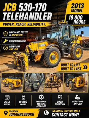 JCB 530-170 telehandler