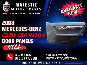 2008 Mercedes-Benz C220 CDI W204 Door Panels for Sale (Used) 