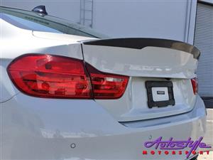 Suitable for F80 M3 / F82 M4 Carbon Bootspoiler