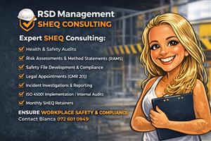 SHEQ, Health and Safety Consultant