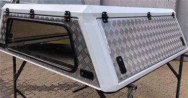 Brand new 3 Door Aluminium Canopy for a new shape Toyota Hilux D/Cab