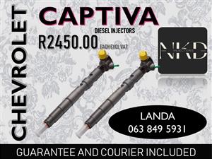 CHEVROLET CAPTIVA DIESEL INJECTORS WELKOM VRYSTAAT 