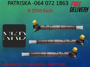 HYUNDAI H1 DELPHI INJECTORS FOR SALE