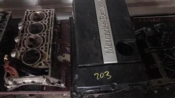 Mercedes Benz 203 m271 cylinder head