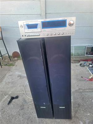 Telefunken speaker 500w/huipai amp