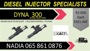 300 DYNA DIESEL INJECTORS FOR SALE OR TO RECON NATIONWIDE