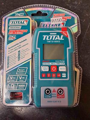 Brand New Total Tools Digital Multimeter 600V Auto range