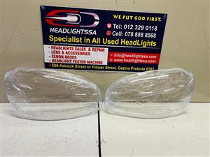 VW Golf 5 left and right side headlight replacement lens (2003-2008)