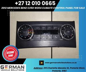 2012 mercedes benz c250 w204 climate control panel for sale used