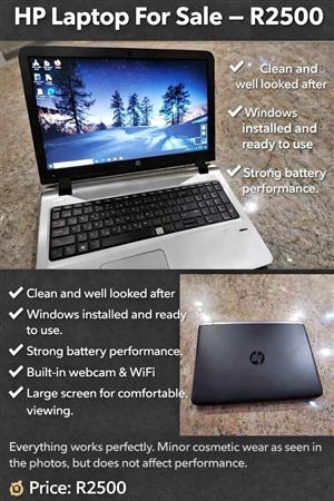 HP Laptop for sale