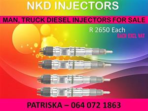 DIESEL INJECTORS NEW OR RECON FOR MAN TRUCK FOR SALE