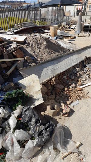 site cleaning and rubble removals Johannesburg 