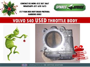 VOLVO S40 USED THROTTLE BODY