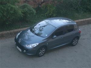 Fire damaged 2006 Peugeot 307 2.0 XS for sale 