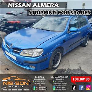 Nissan Almera Stripping For Spares