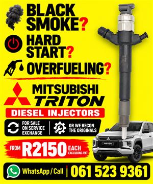 DIESELINJECTORS FOR SALE FOR MITSUBISHI OR RECON IN SOWETO 