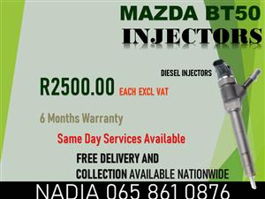 MAZDA BT50 NEW DIESEL INJECTORS FOR SALE OR TO RECON