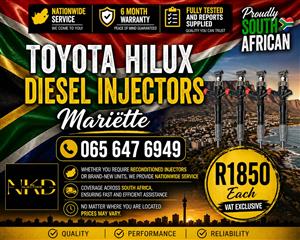 Diesel Injectors Toyota Hilux D4D 