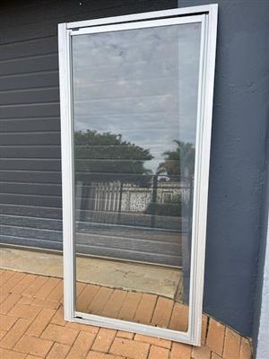 Shower door and shower side panel