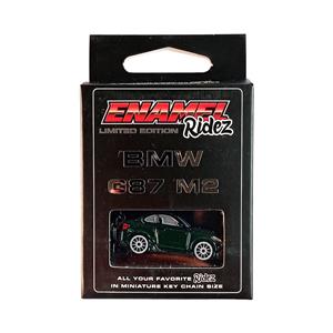 BMW G87 M2 Black - Die-Cast Enamel Keychain