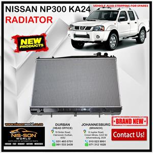 NISSAN NP300 KA24 RADIATOR