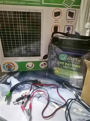 Battery pack, battery backup solution, all in one DC 12V solution