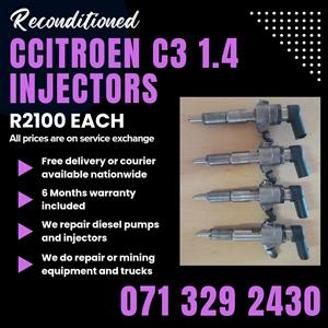 CITROËN C3 1.4 INJECTORS FOR SALE WITH WARRANTY 