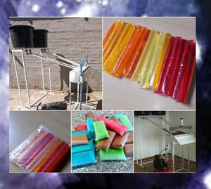 Semi automatic ice lolly machine 