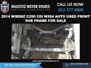 2014 Mercedes Benz Merc C250 CDI W204 Auto Used Front Sub Frame for Sale