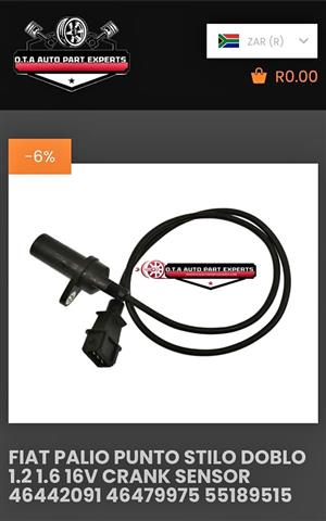 Fiat Palio Punto Stilo Doblo 1.2 1.6 16v Crank Sensor 46442091 46479975 55189515