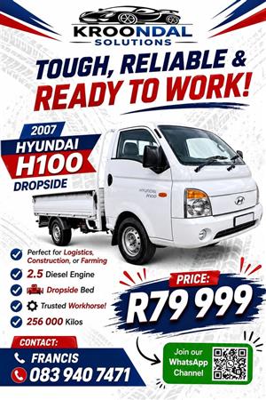 2007 Hyundai H100 Drop Side 