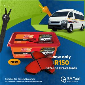  Safeline Taxi Brake Pad Set