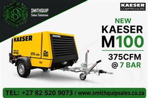 Kaeser M100 Mobile Diesel Compressor - NEW
