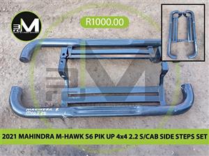 2021 MAHINDRA M HAWK S6 PIK UP 4x4 2.2 SCAB SIDE STEPS  MV0735