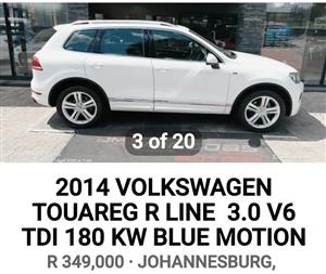 2014 Volkswagen Touareg 3.0 V6 TDI R-Line BlueMotion for sale