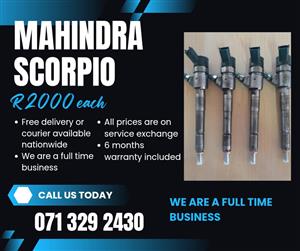 MAHINDRA SCORPIO INJECTORS WITH WARRANTY INCLUDED 