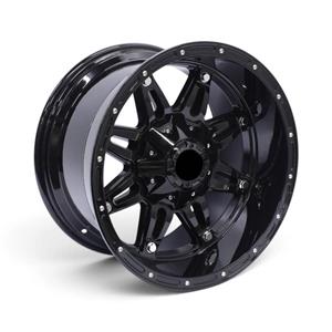 18″ K902 6×139 Gloss Black Alloy Wheels