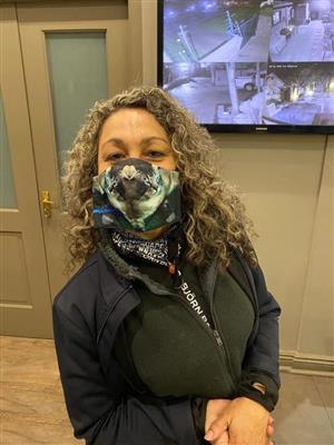 3 layered masks ,with logos, pics etc