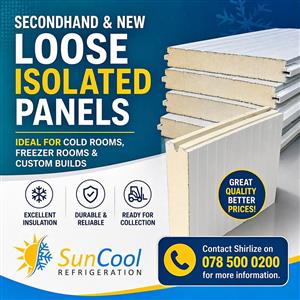 Isolated panels for sale