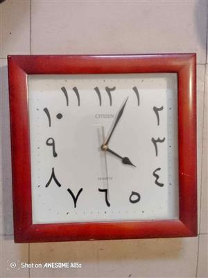 Classic Vintage CITIZEN Analogue Time Piece Wall Clock ( 1980s)