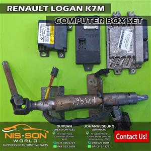 RENAULT LOGAN K7M COMPUTER BOX SET