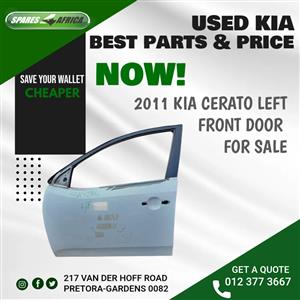 2011 KIA CERATO LEFT FRONT DOOR FOR SALE