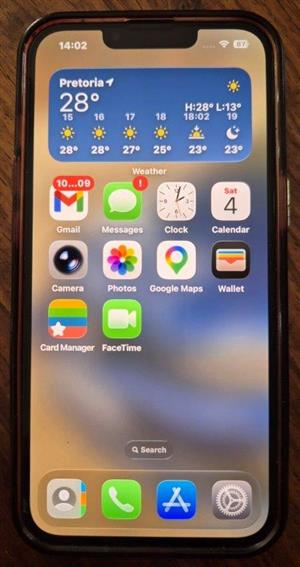 iPhone 13 Pro. 8 GB RAM & 256 GB memory. 