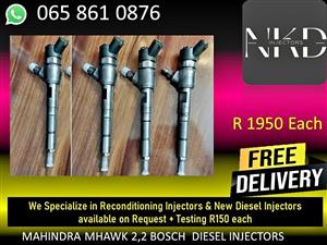 MAHINDRA MHAWK 2.2 INJECTORS FOR