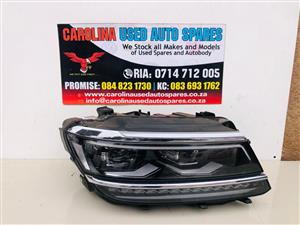 VW Tiguan R-line right side LED xenon headlight (2020-2023)