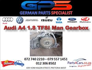 Audi A4 1.8 TFSI Manual Gearbox for Sale 