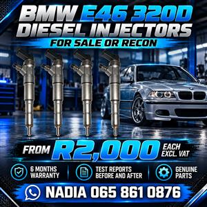 BMW DIESEL INJECTORS FOR SALE OR TEST IN GAUTENG 